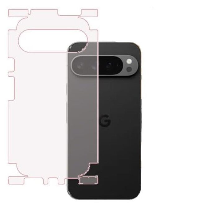 Google Pixel 9 Pro XL ile Uyumlu MAT TPU Arka Kaplama 360